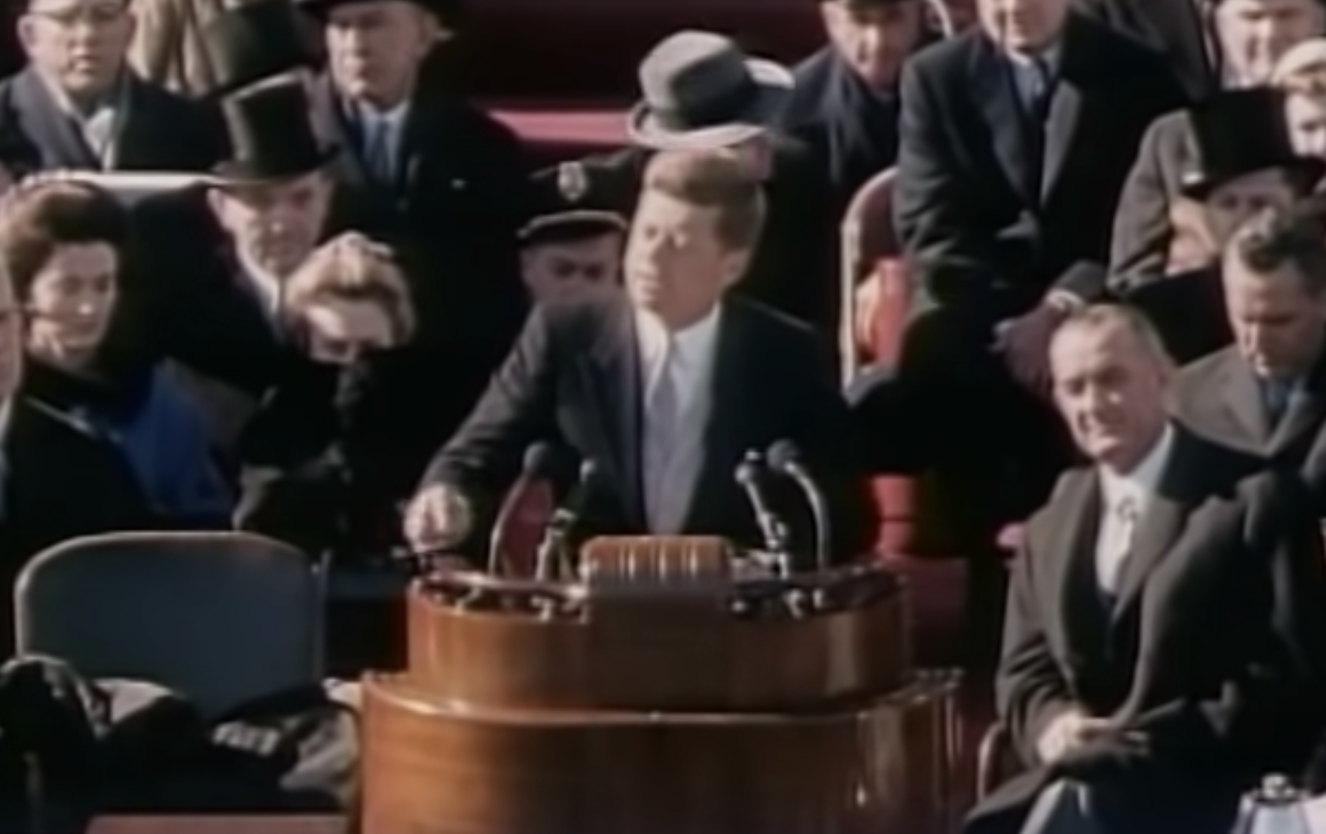 John F. Kennedy, tale, speech, President John F. Kennedy's Inaugural Address 